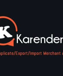 KMRS Duplicate/Export/Import Merchant Addon