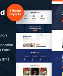 Kodebuild - Factory Industrial HTML Template