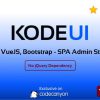 KodeUI - Laravel, VueJS, Bootstrap, SPA Admin Starter Kit