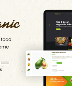 Koganic - Organic & Fast Food Theme