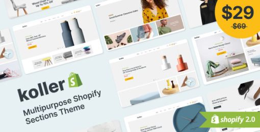 Koller - Multipurpose Shopify Sections Shopiy Theme