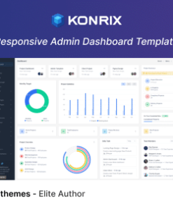 Konrix - Tailwind CSS Admin & Dashboard Template