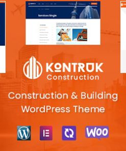 KonTruk - Construction & Building Elementor WordPress Theme