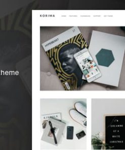 Korima - Multipurpose Ghost Blog Theme