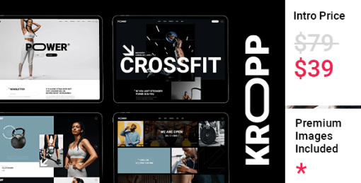 Kropp - Fitness and Gym Theme
