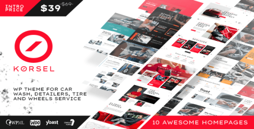 Kørsel - Car services WordPress Theme