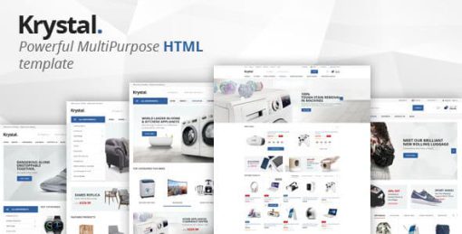 Krystal - Multipurpose ECommerce HTML Template