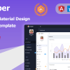 Kuber - Angular 13+ Material Design Admin Template