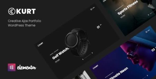 Kurt - Ajax Portfolio Theme
