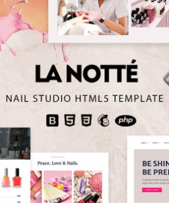 La Notte - Nail Salon HTML5 Template