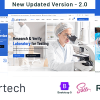 Labortech - Laboratory & Science Research HTML5 Template