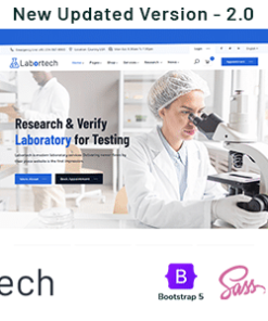 Labortech - Laboratory & Science Research HTML5 Template