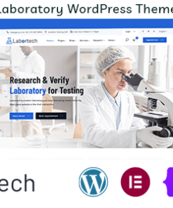 Labortech - Laboratory & Science Research WordPress Theme