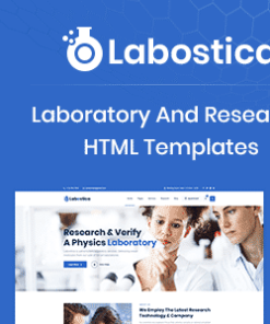 Labostica - Laboratory & Science Research HTML Template