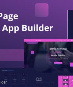 Landing Page for React App Builder.