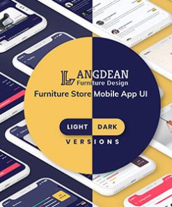 LangDean - Furniture Mobile App UI Kit