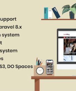 LaraMag - Laravel News & Magazine Multilingual System