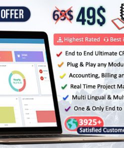 LaraOffice Ultimate CRM and Project Management System