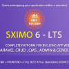 Laravel Multi Purpose Application - CRUD - CMS - Sximo 6