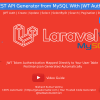 Laravel REST API Generator From MySQL With JWT Auth + Postman