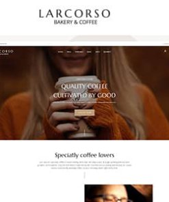Larcorso - Coffee Shop WooCommerce Theme