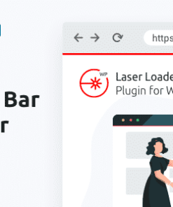 Laser Loader — Stylish Progress Bar Preloader