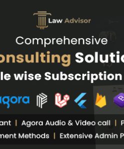 LawAdvisor - Seamless Tele-Advisory Platform & Virtual Legal Services with Flutter Apps, Web & Admin