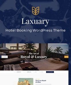 Laxuary - Hotel Booking WordPress Theme