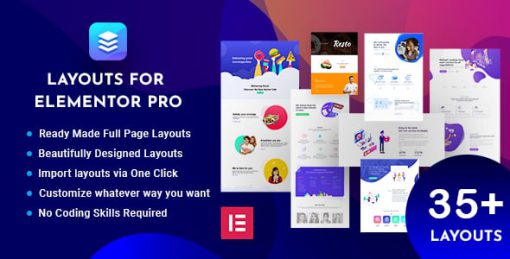 Layouts for Elementor Pro
