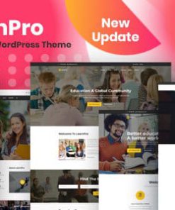 LearnPro - Online Course Education WordPress Theme