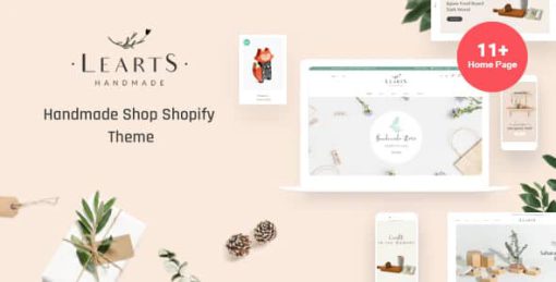 LeArts – Handmade Shop Shopify Theme