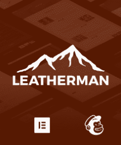 Leatherman - A WordPress Theme for Survival & Outdoors Brands