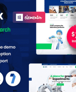 Leblix - Laboratory & Research WordPress Theme