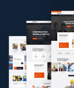 Lebuild - Construction Industry Company HTML Template