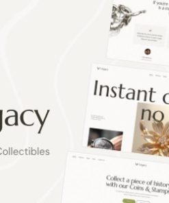 Legacy - Antique, Vintage & Collectibles WordPress Theme