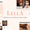 Lella - Hairdresser and Beauty Salon Theme