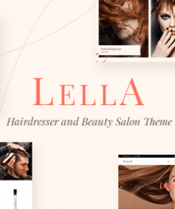 Lella - Hairdresser and Beauty Salon Theme