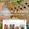 Lemon & Limes - Food Blog WordPress Theme