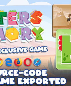 Letters Memory HTML5 Game - With Construct 3 File