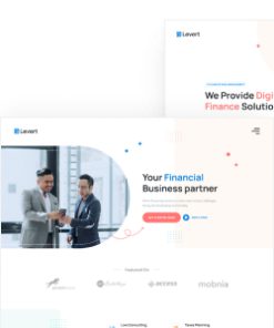 Levert - Financial Business HTML Site Template