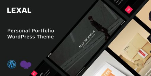 Lexal - Personal / Portfolio / Resume WordPress Theme