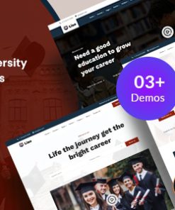 Lian - University College Website Angular 14 Template + Dashboard
