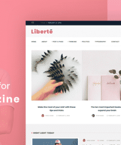 Liberte - Modern Magazine WordPress Theme