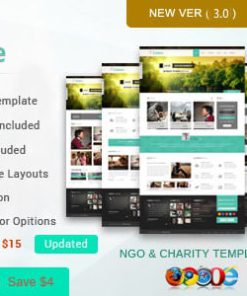 Lifeline NGO and Charity Responsive HTML Template