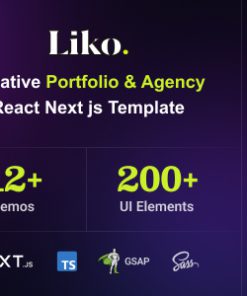 Liko - Creative Agency & Portfolio Next js Template