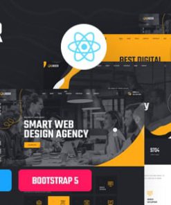 Linoor - React Next Digital Agency Services Template