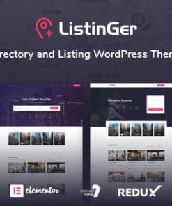 Listinger - Directory & Listing WordPress Theme