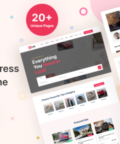 ListIt – Clasified WordPress Theme