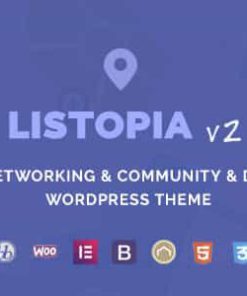 Listopia - Directory, Community WordPress Theme