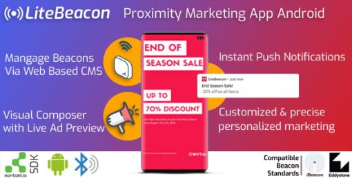 LiteBeacon Proximity Marketing App